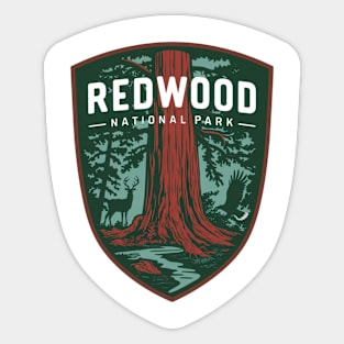 Redwood Wildlife Sticker